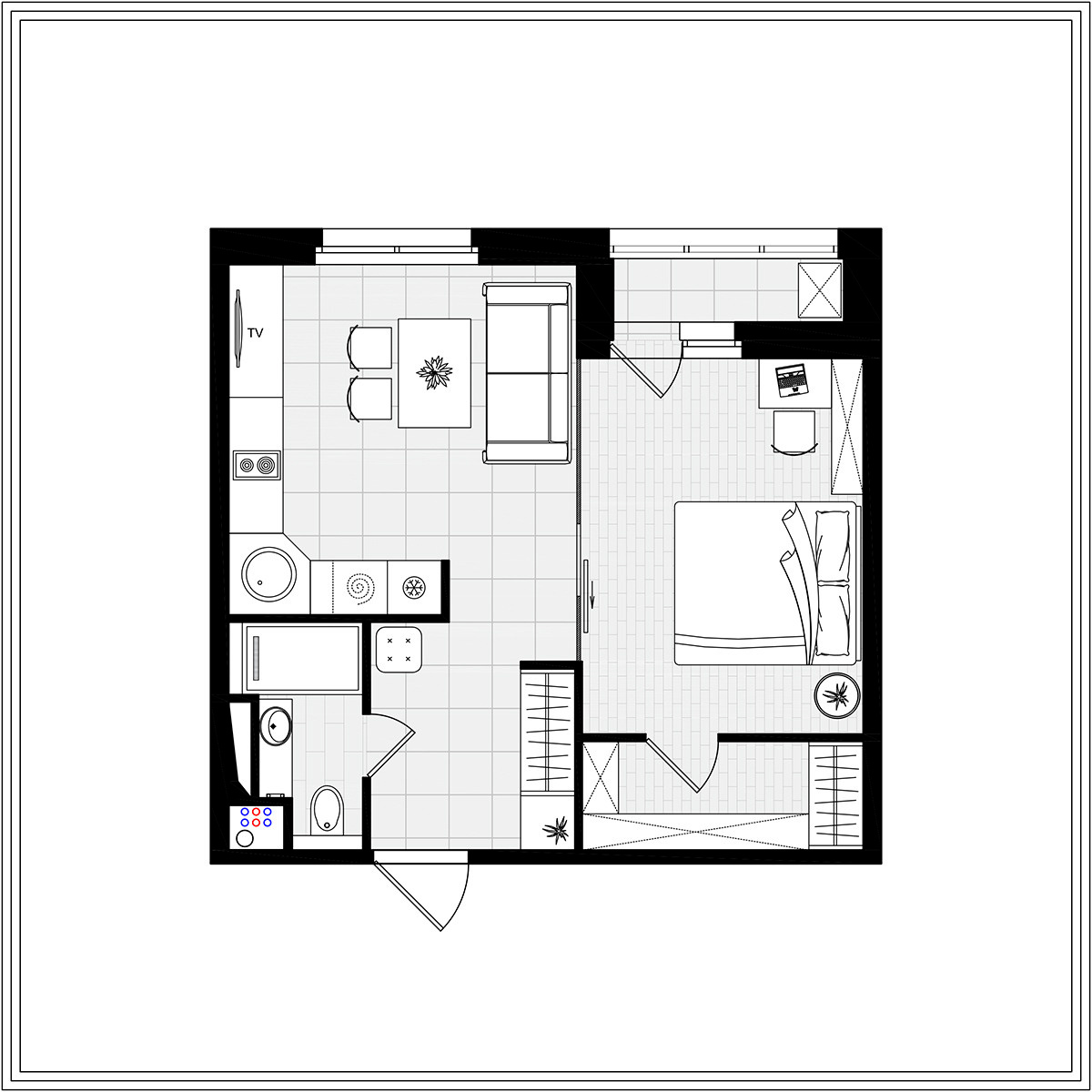Ясный. Дизайн интерьера, от проекта до реализации