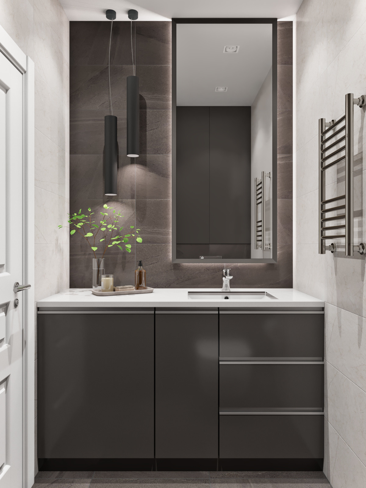 Пресня-сити (фото+3d). Дизайн интерьера, от проекта до реализации