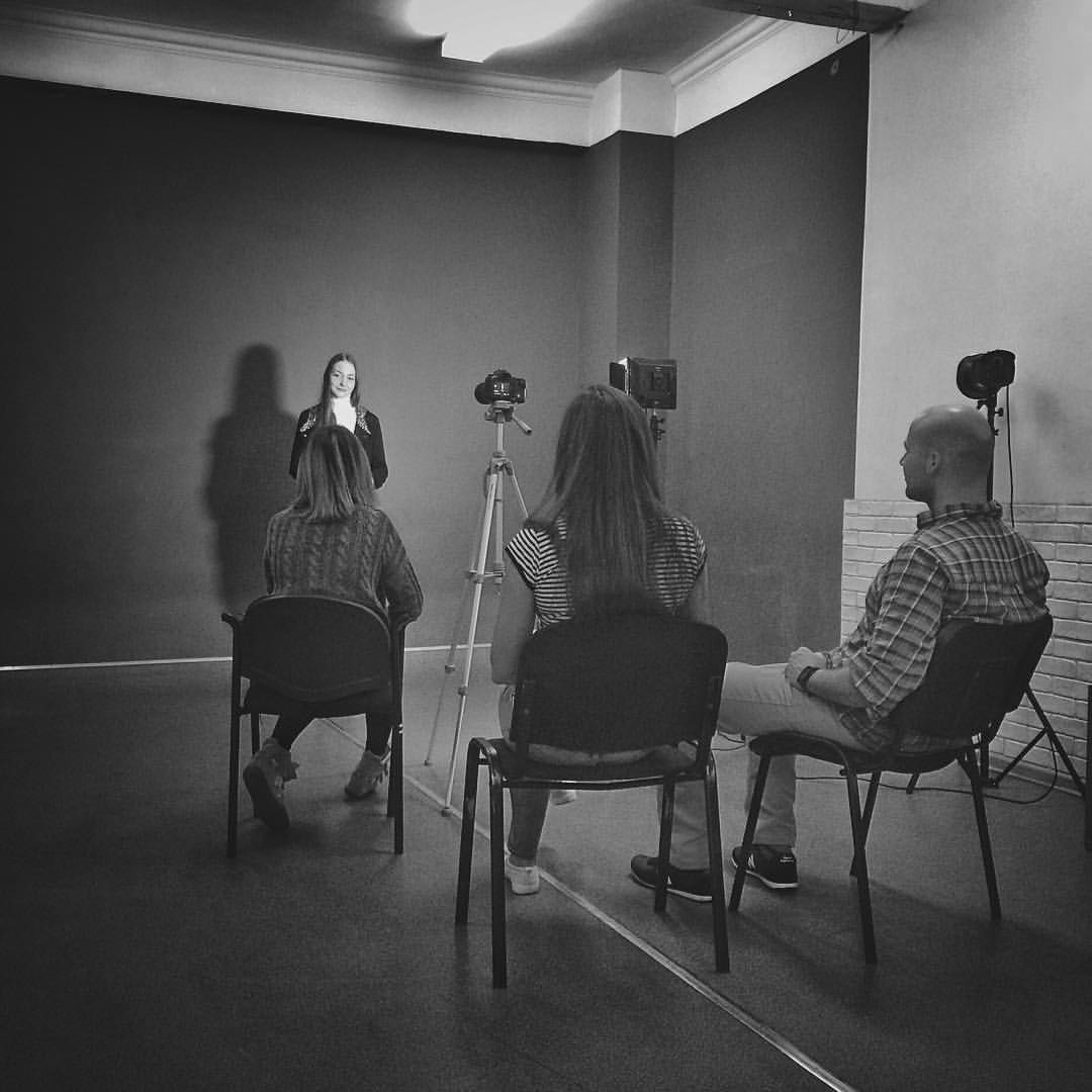 Backstage. Filmmaker Vadim Averin