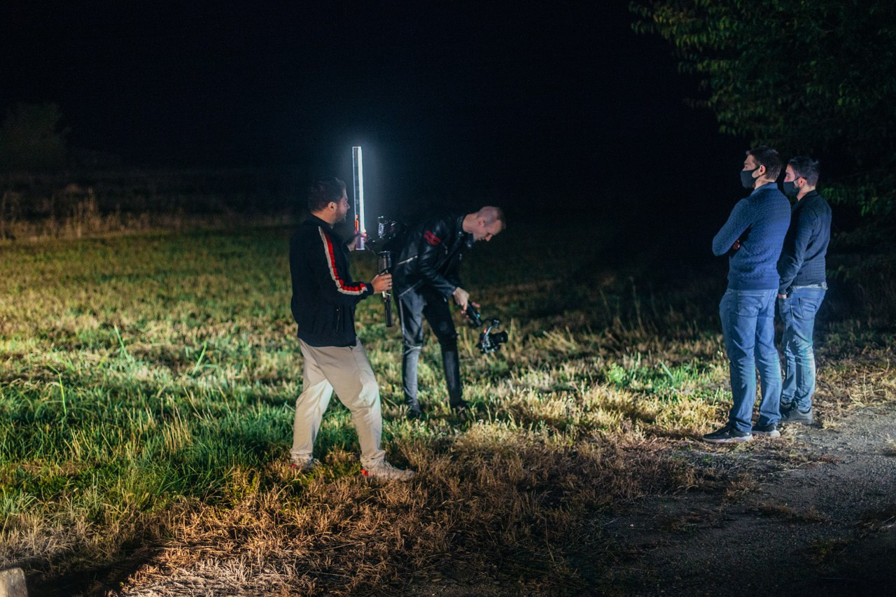 Бэкстейдж съемка рекламы. Фотограф Денис Денисов