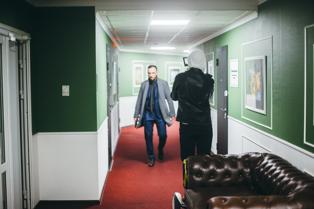 Бэкстейдж съемка рекламы. Фотограф Денис Денисов