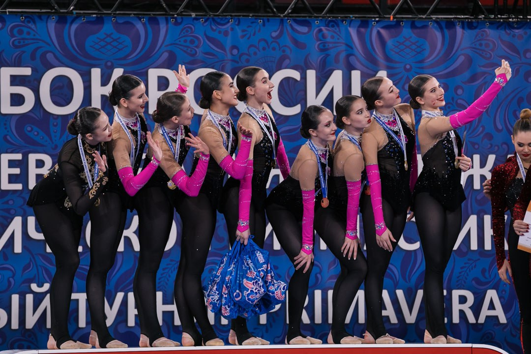 Кубок России по эстетической гимнастике 2025. Москва. Спортивный фотограф Александр Васильев. RG и AGG