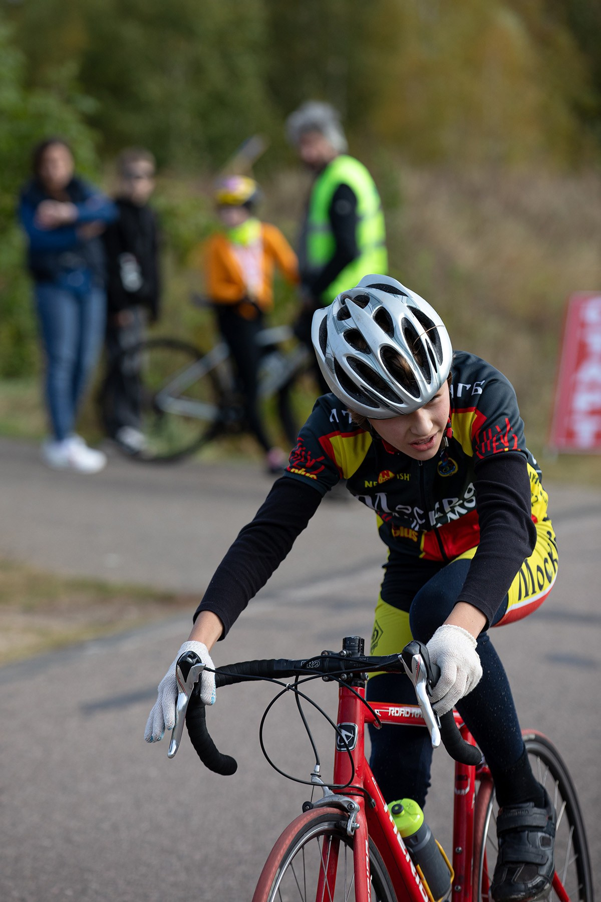 Велогонка в Крылатском, Октябрь 2023. Спортивный фотограф Алексей Соломин