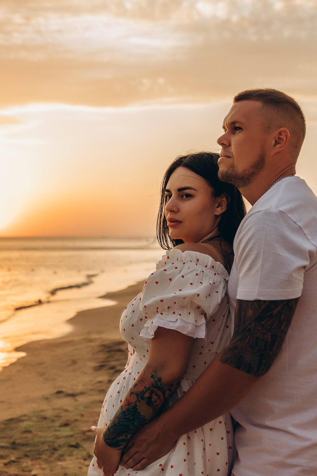 Егор и Елена — море, закат и любовь. Семейный фотограф Новороссийск, Анапа, Геленджик — Юлия Давыдова