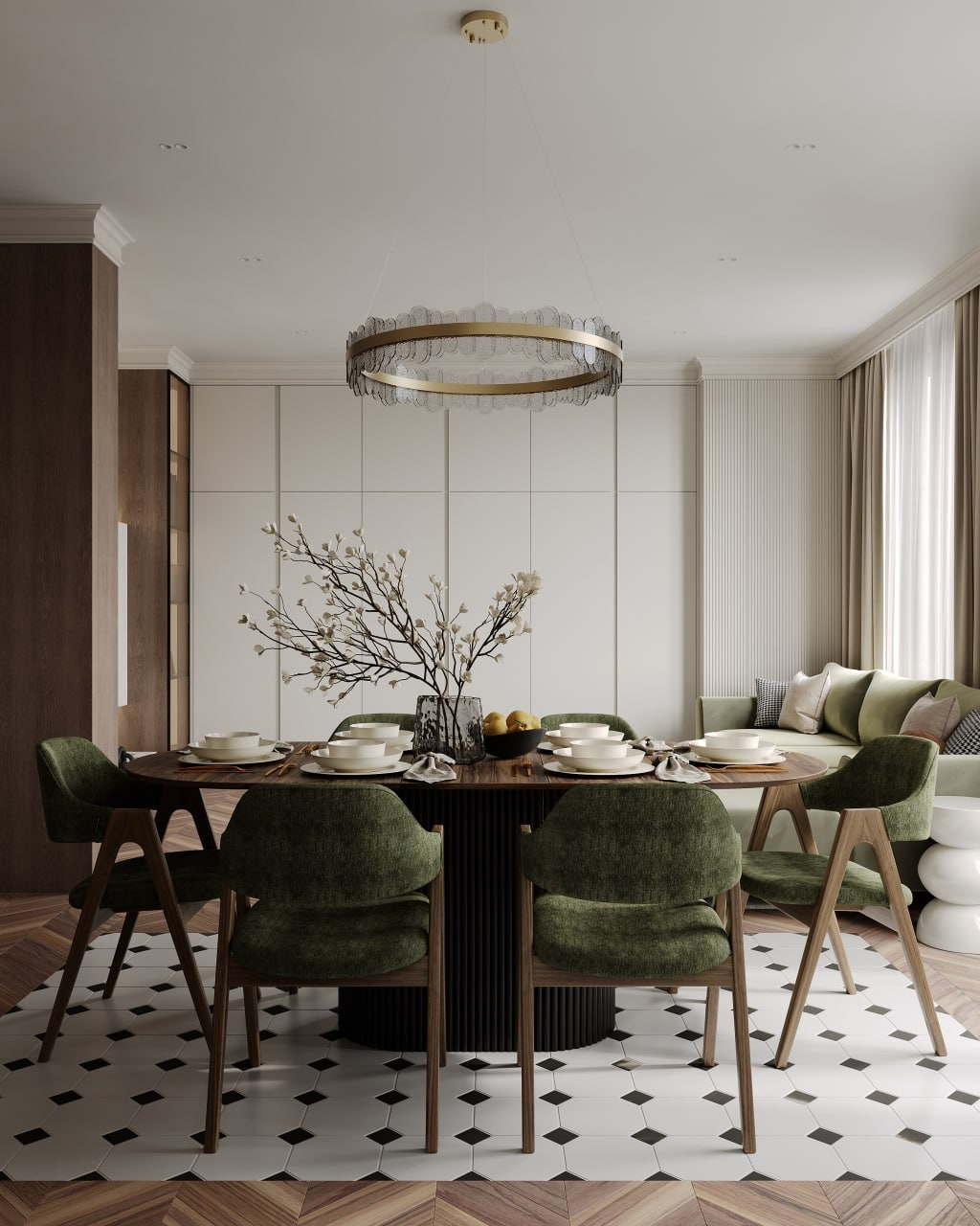 ЖК Homecity (совместно с seinteriors.art). Дизайнер жилых интерьеров в Новосибирске Олейник Ксения
