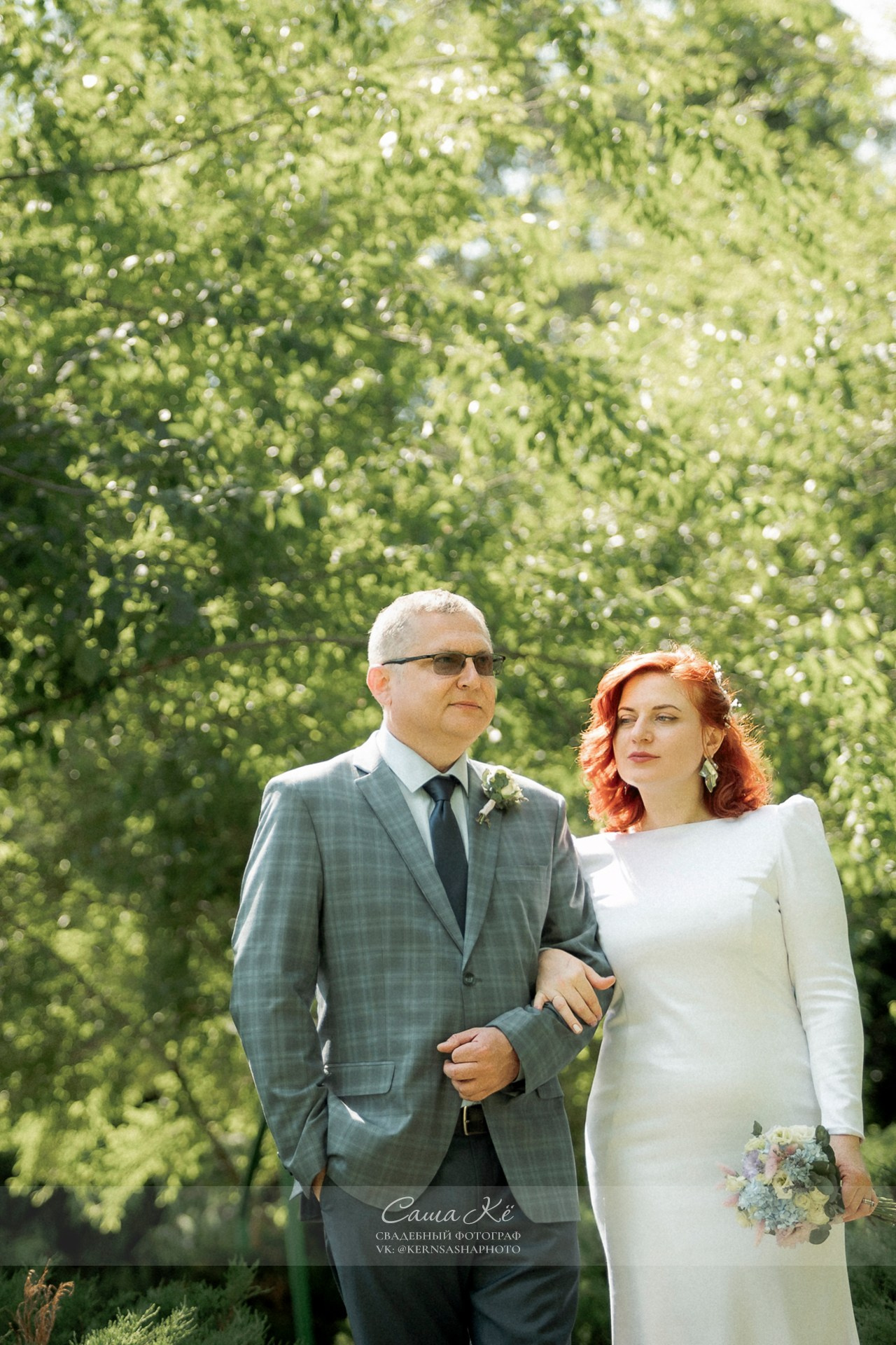 Свадебные фотографии с природой в Новосибирске