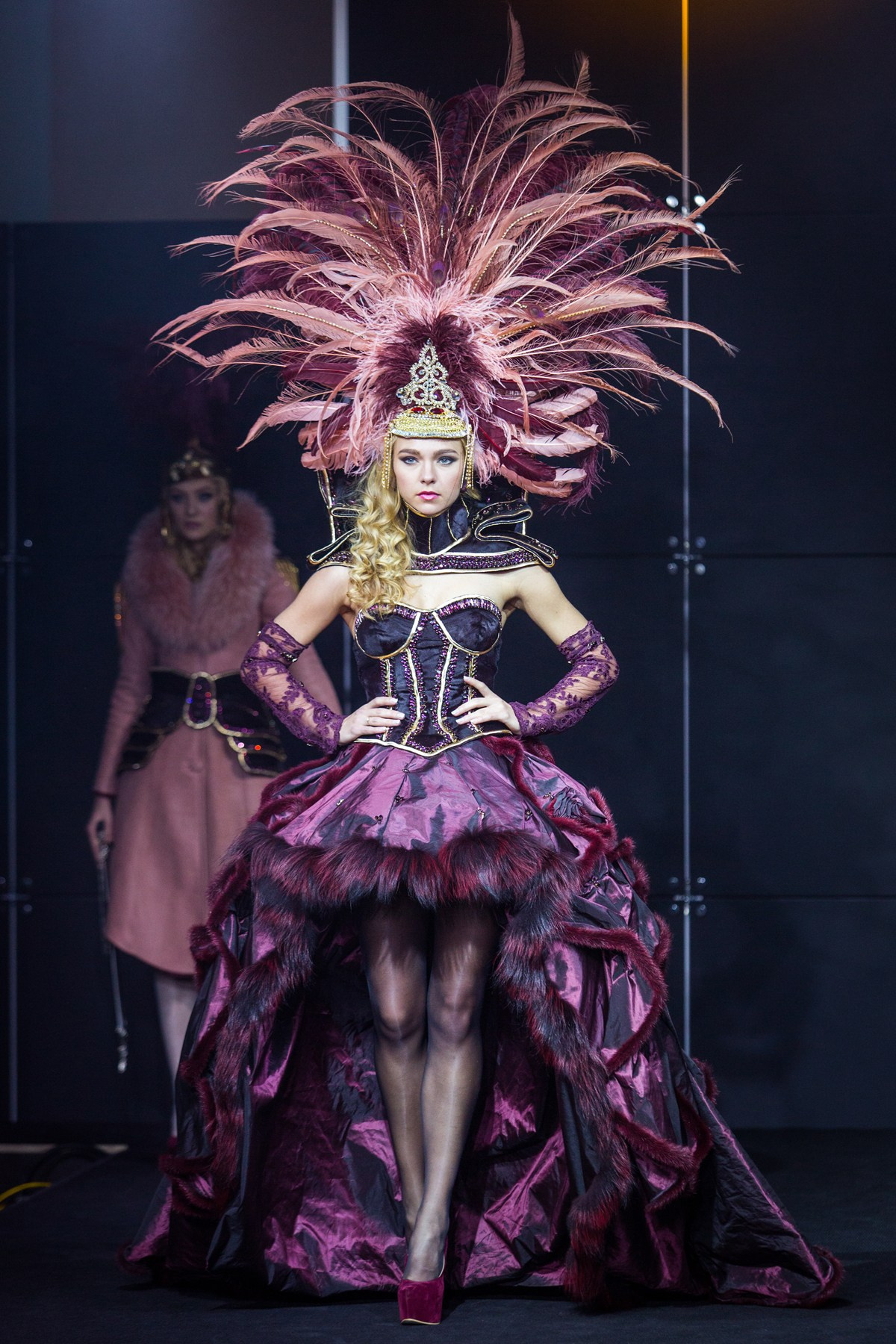 Модный показ LeShow, Москва, 2014. Портретные фотографы в Москве — Анна и Алексей Бородины