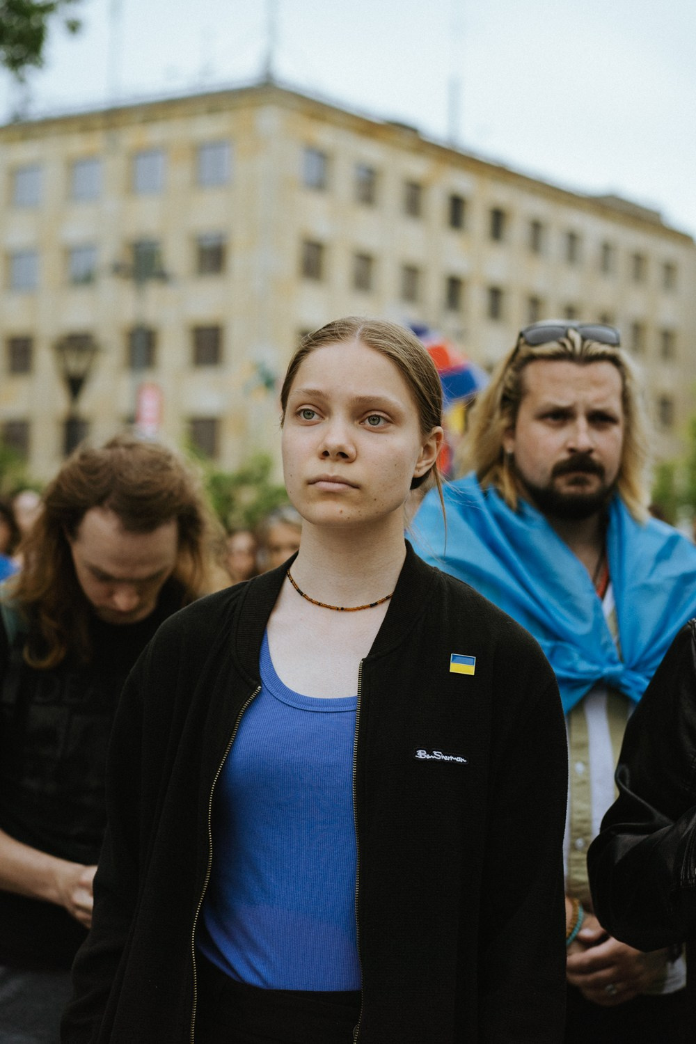 Ukraine — NATO. Photographer in Vilnius