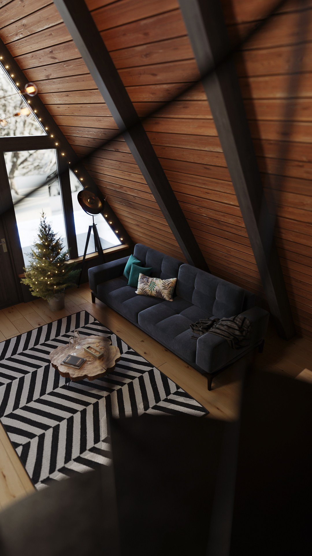 Aframe. работа по референсу. 3D визуализатор интерьеров Ксения Жарко