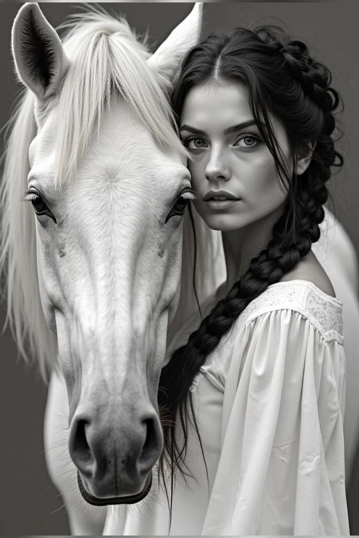 Девушка и лошадь. Фотограф в Екатеринбурге Юлия Ташлыцкая