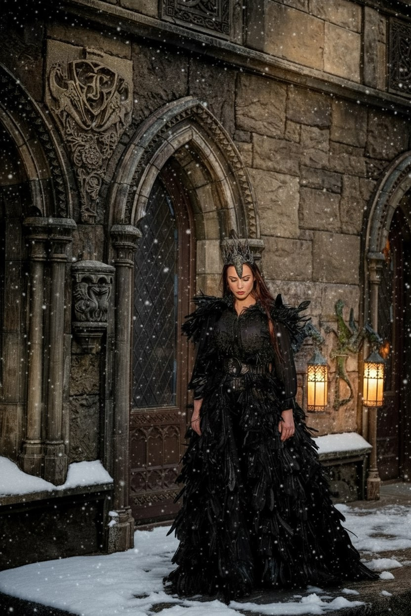 Новогодняя фотосессия в Замке Гарибальди. Фотограф Батурин Денис — Фотосессия в Замке Гарибальди