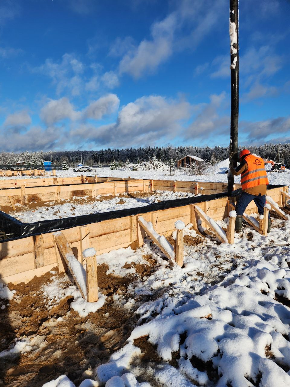 Фэмили 105, Московская Обрасть, МО Истра, д. Матвейково, КП Рижский парк. БыстроДом — капитальный дом за 7 дней!