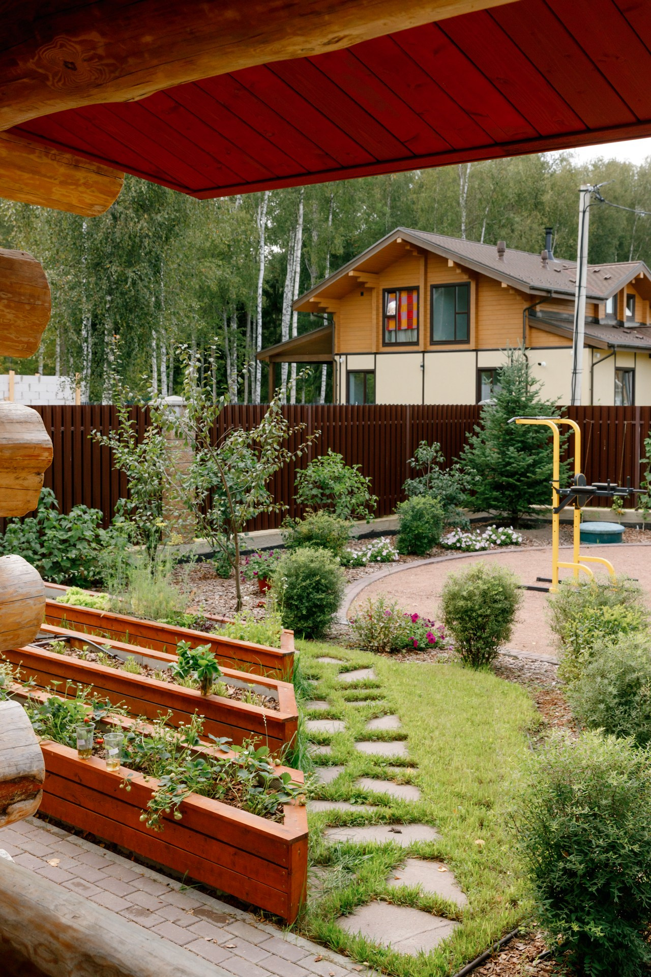 Загородный дом. Ландшафтный дизайн. Репортажный фотограф в Санкт-Петербурге Жолудев Владислав