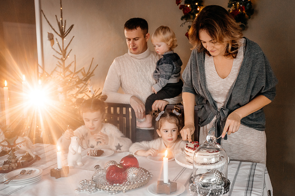 Дом под Новый Год. Фотограф Подсумкина Ирина