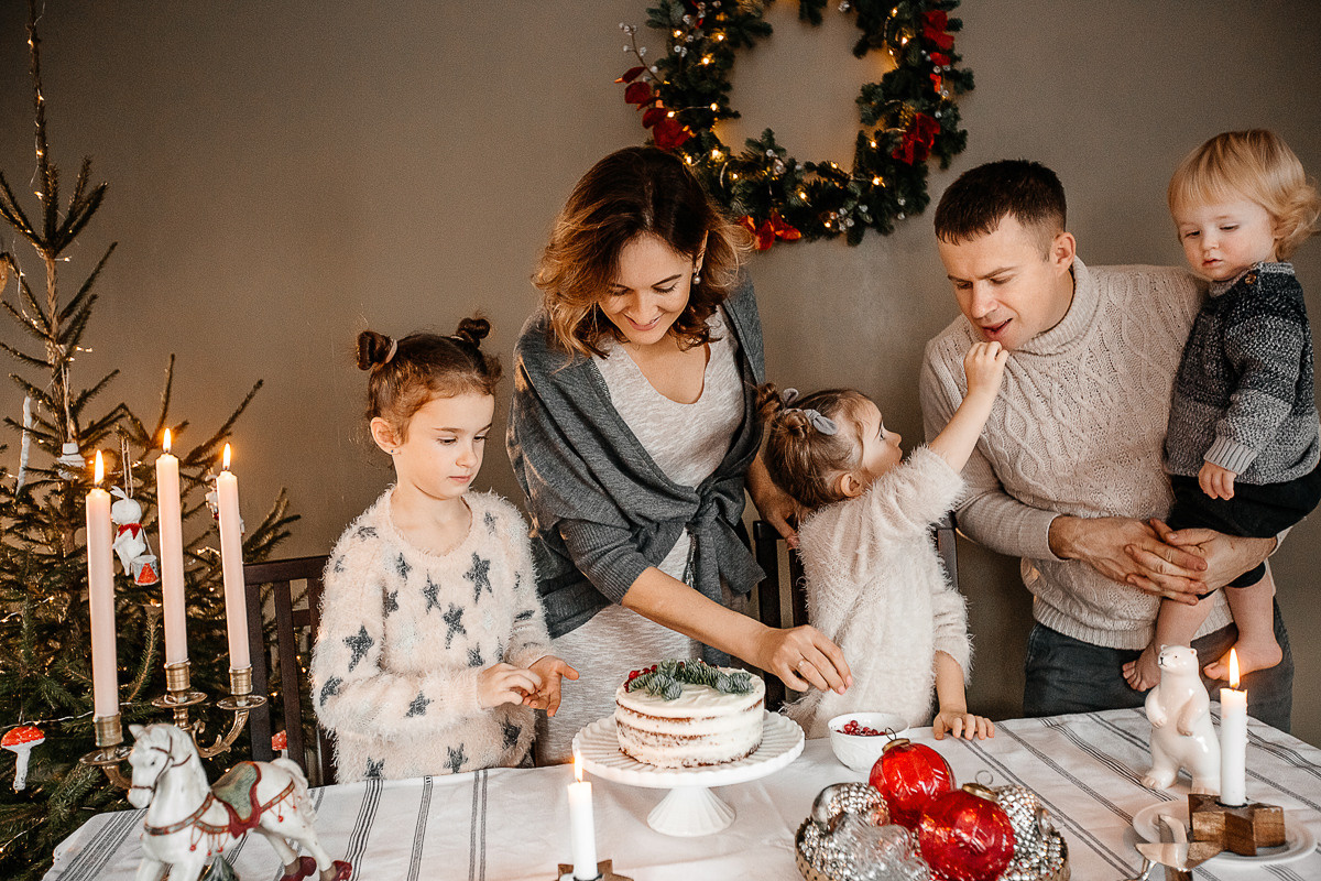 Дом под Новый Год. Фотограф Подсумкина Ирина