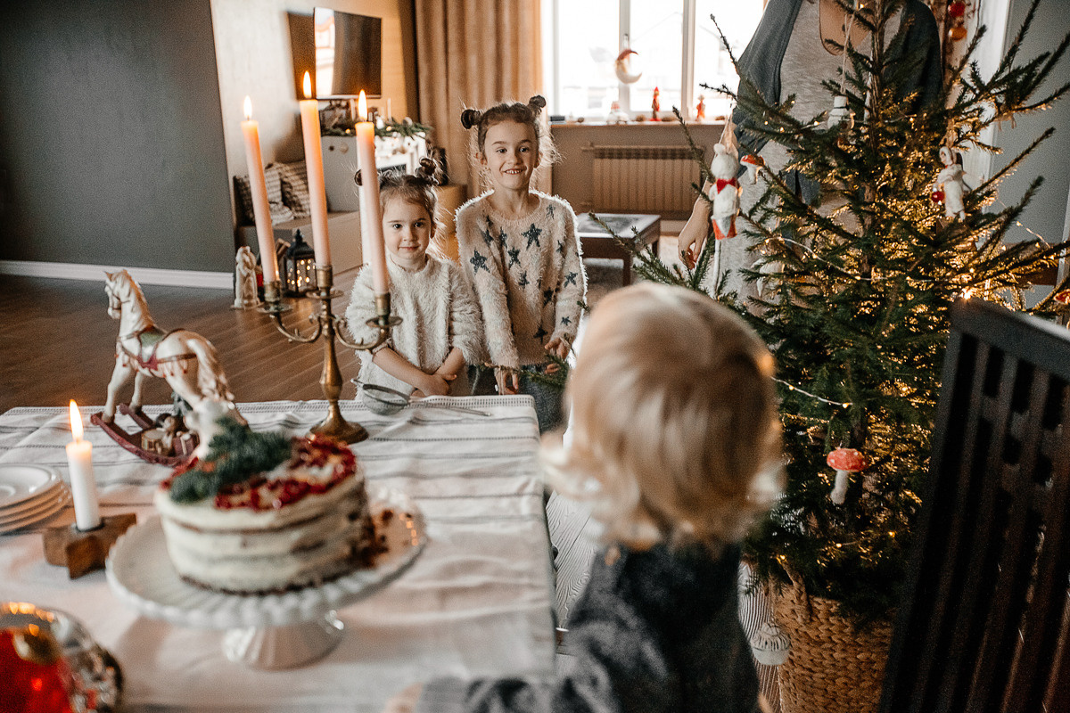 Дом под Новый Год. Фотограф Подсумкина Ирина