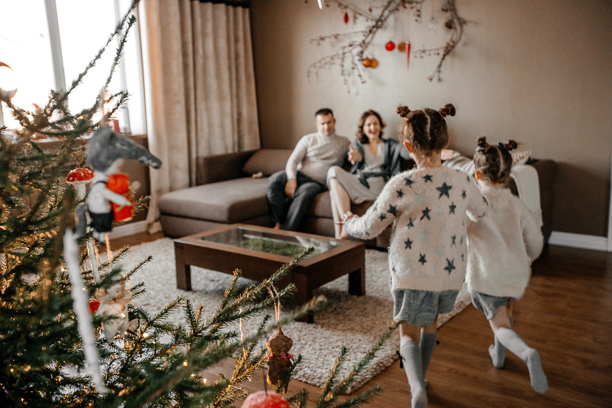 Дом под Новый Год. Фотограф Подсумкина Ирина