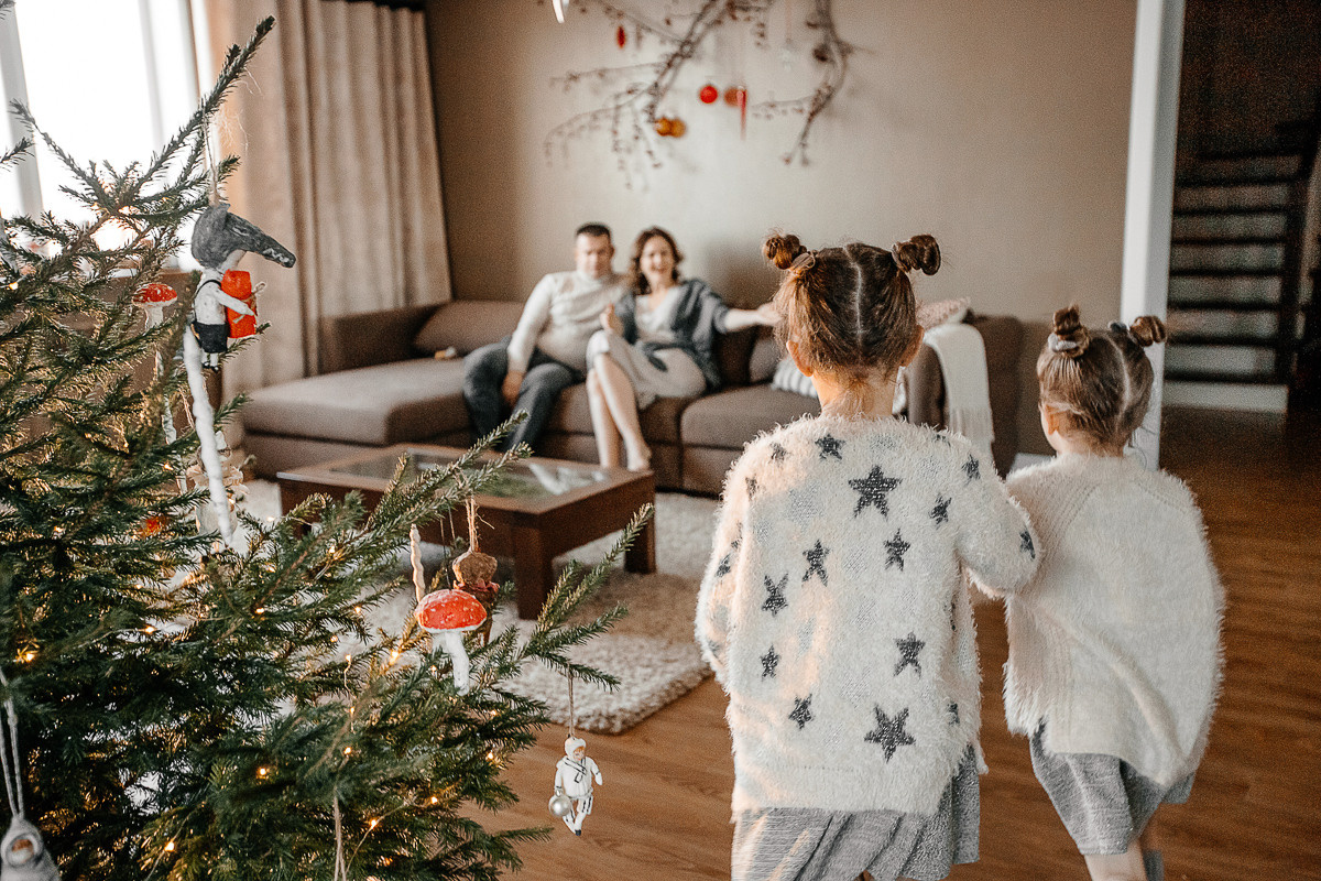 Дом под Новый Год. Фотограф Подсумкина Ирина