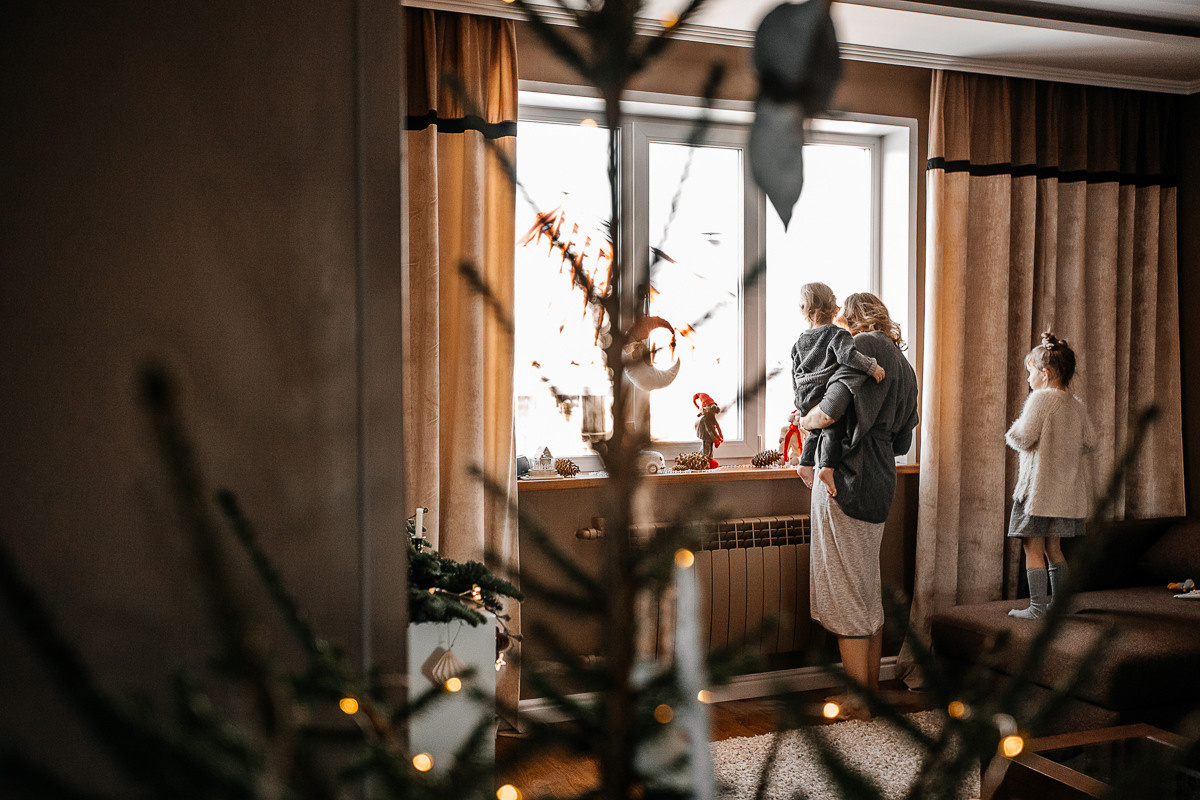 Дом под Новый Год. Фотограф Подсумкина Ирина