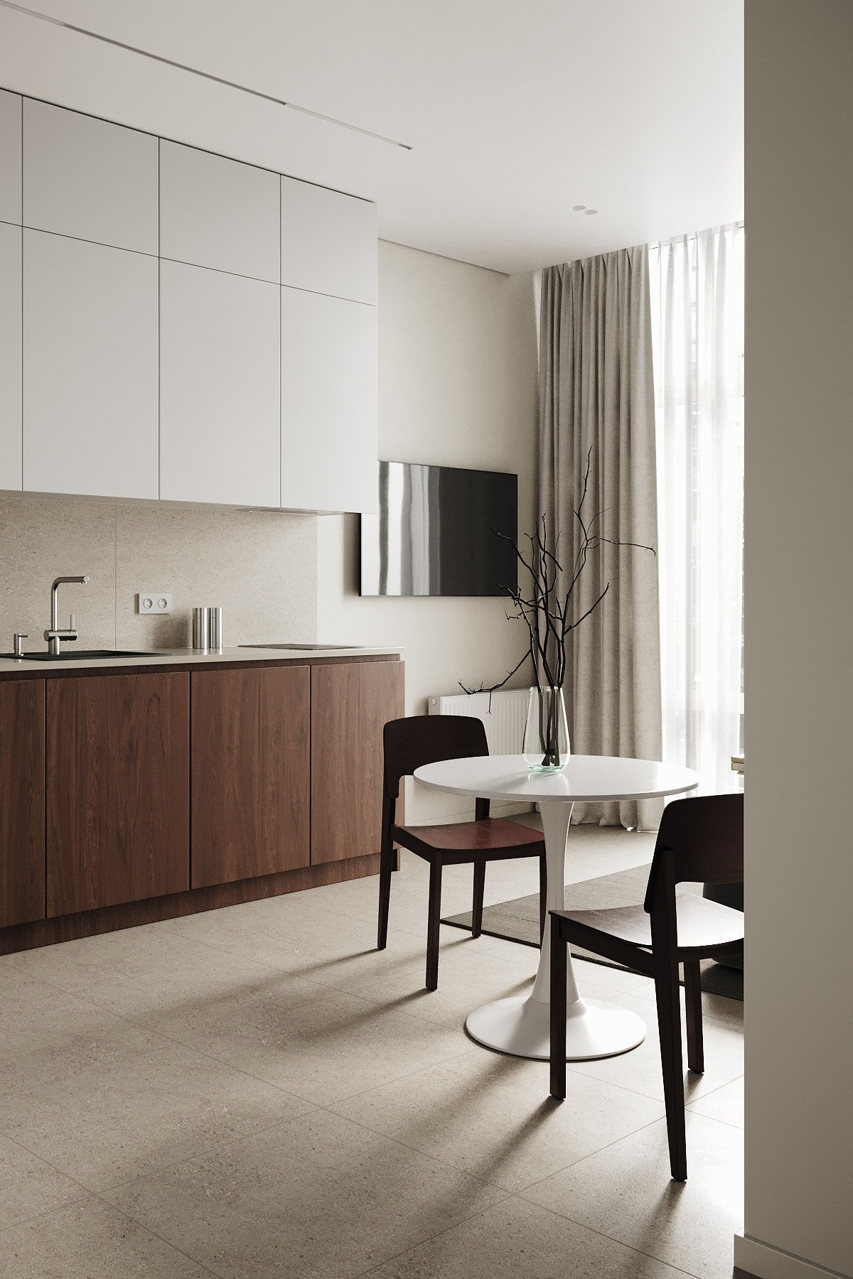 Квартира № 1 под аренду в г. Симферополь. Дизайн интерьера в Крыму