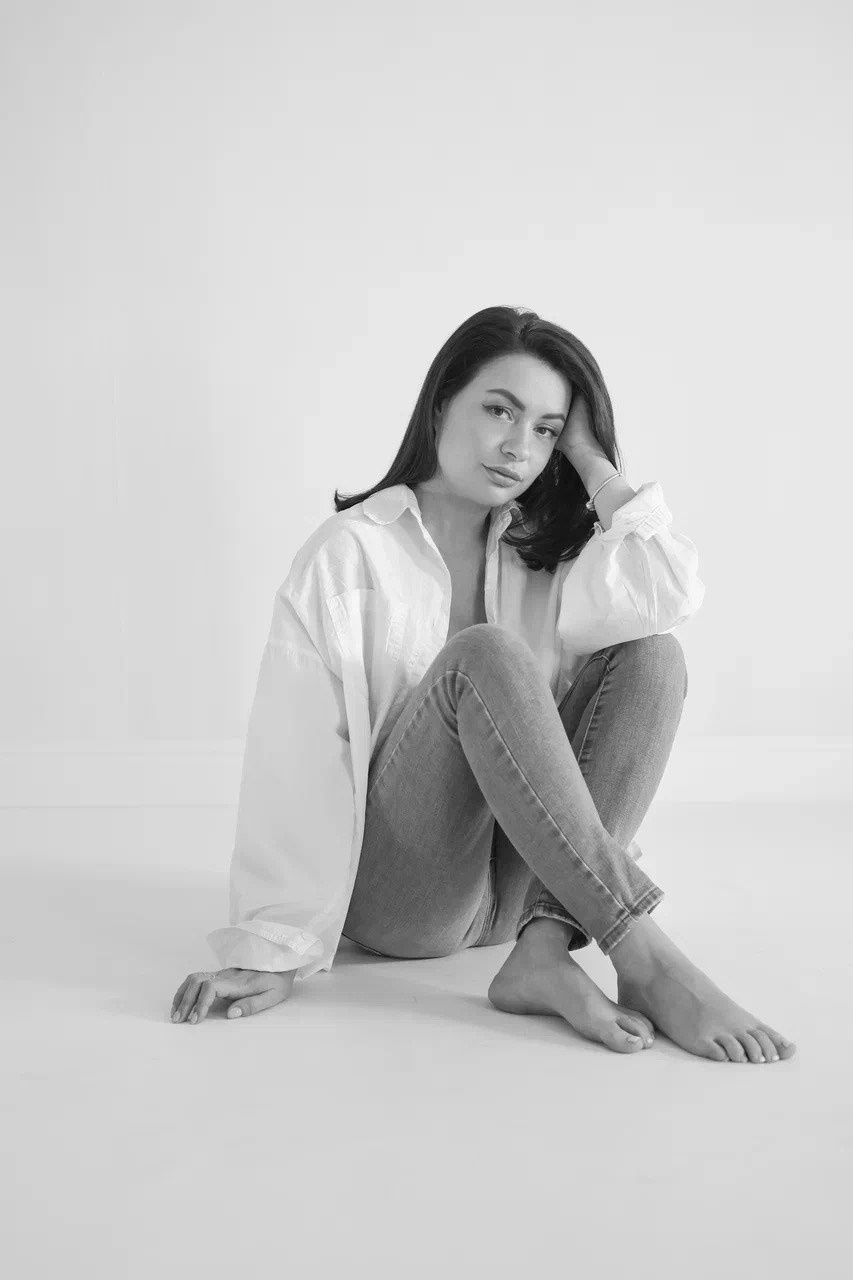 Фотосессия Ольги в светлом стиле. Фотограф ANNA GEREIHAN