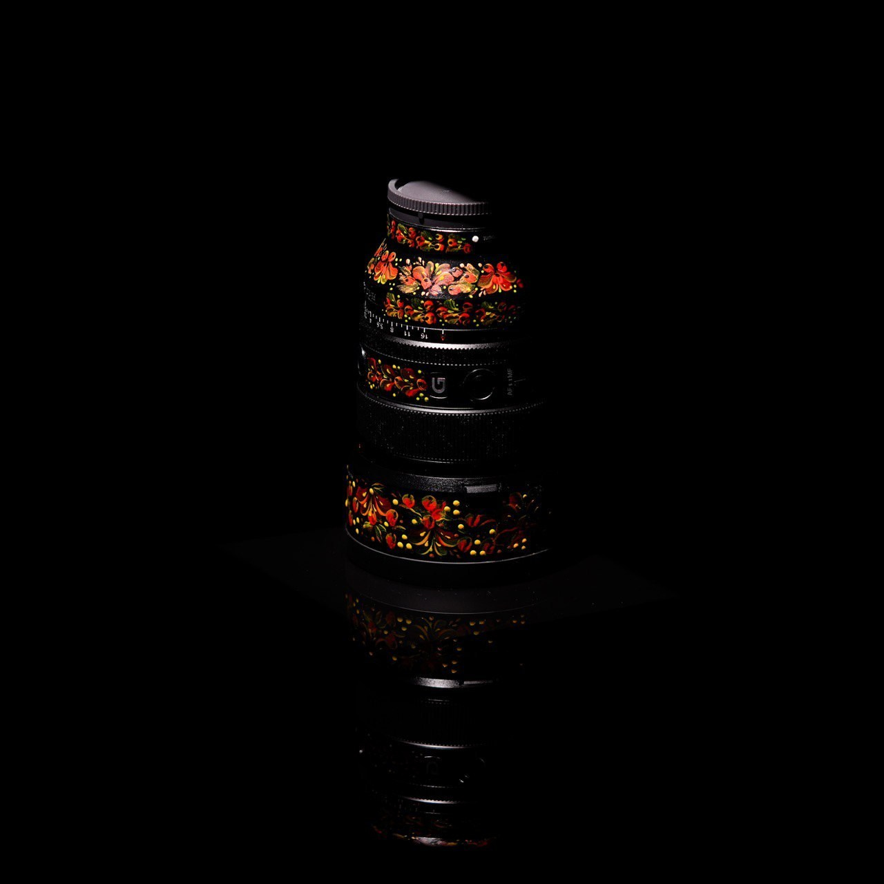 Sony 50 mm f 1,2 GM «Русский стиль». Фото и уникальный кастом объективов