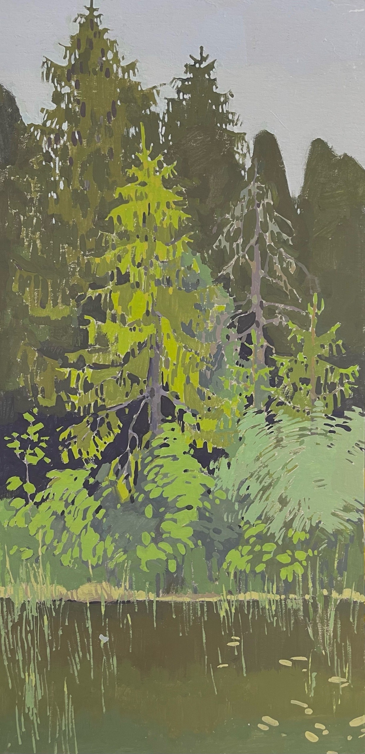 Вологодская область. Художница Лиза Владимирова