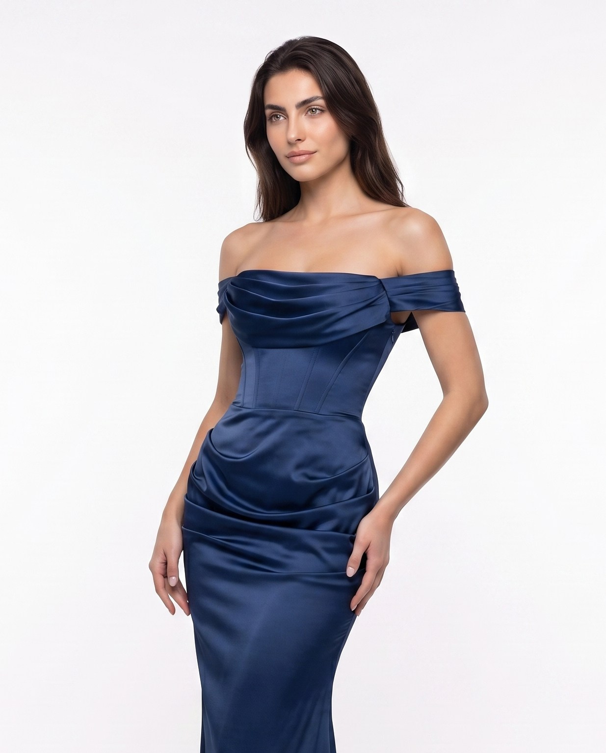 AI-каталог для бренда женских платьев afnska dress. Фотограф для брендов в Санкт-Петербурге Шилова Ксения