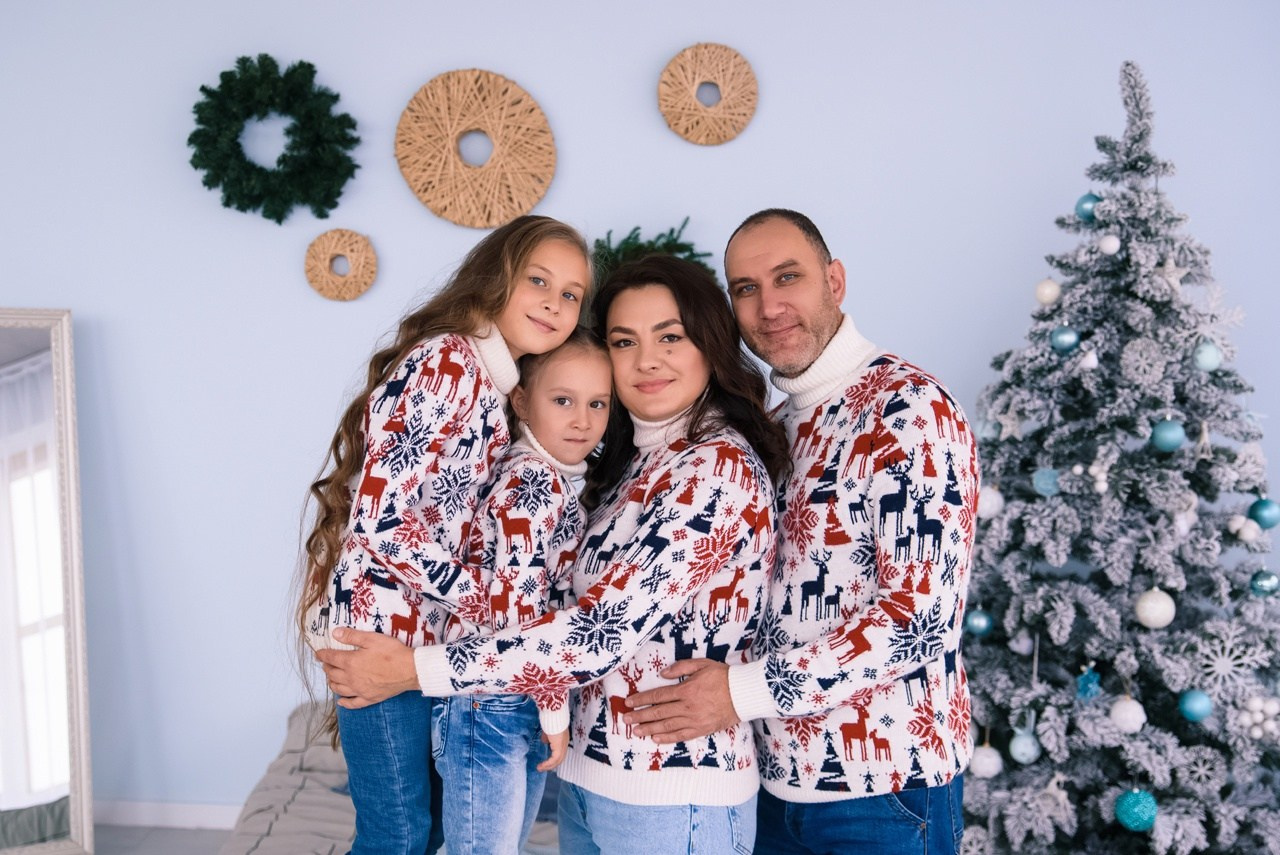Комплекты Family look. Фотостудия Малина в городе Улан-Удэ. Фотограф Ирина Жарникова