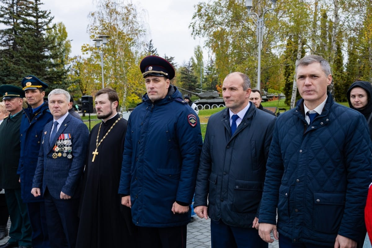Священник поздравил кадетов с принятием Присяги. Саратовское Северо-Западное благочиние