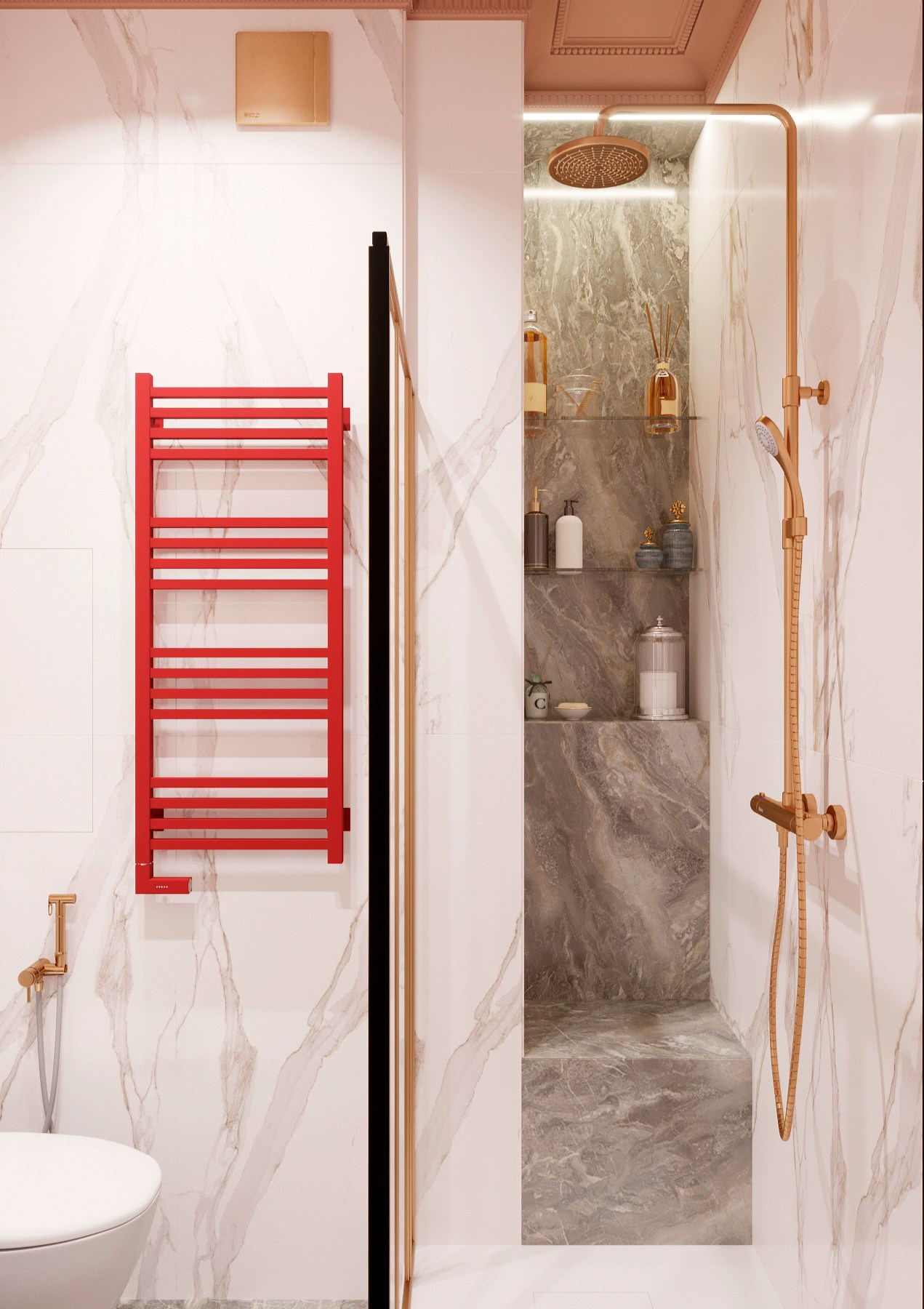 Малышка-студия 27 кв. м. для девушки в Москве. Дизайнер интерьера Троилова Арина