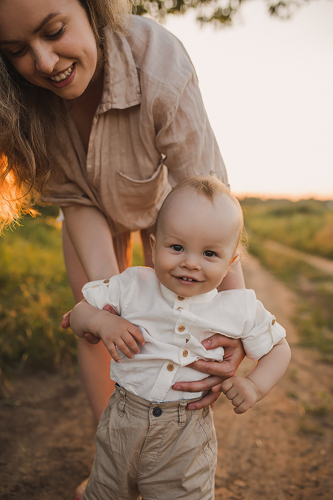 Мама Аня, Лиза и Макар. Свадебный и семейный фотограф в Белгороде Евгения Курочкина