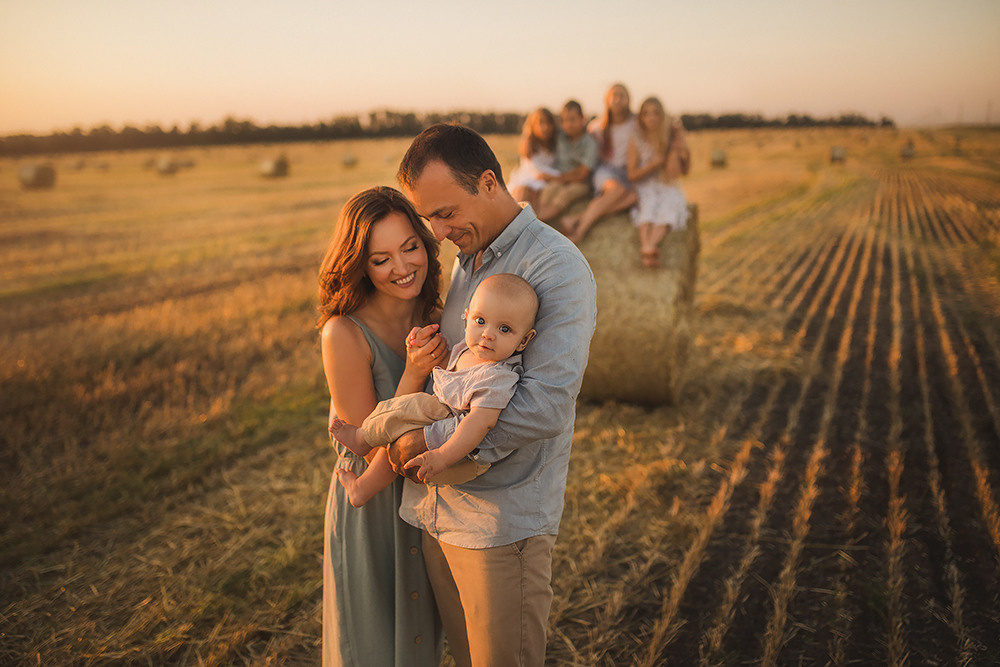 Большая и дружная семья. Свадебный и семейный фотограф в Белгороде Евгения Курочкина