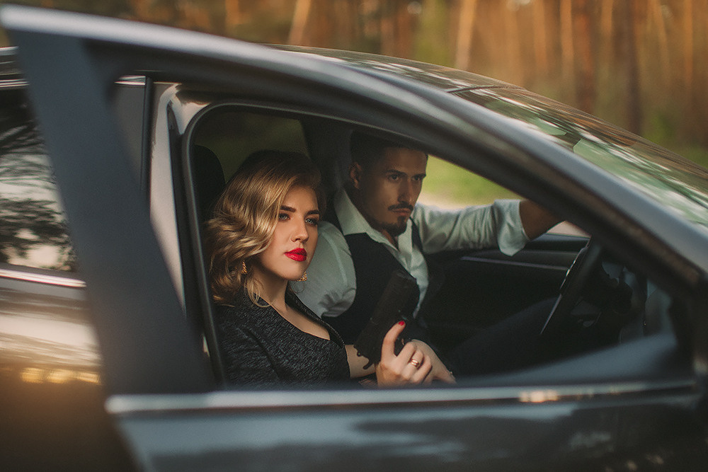 Бонни и Клайд. Свадебный и семейный фотограф в Белгороде Евгения Курочкина