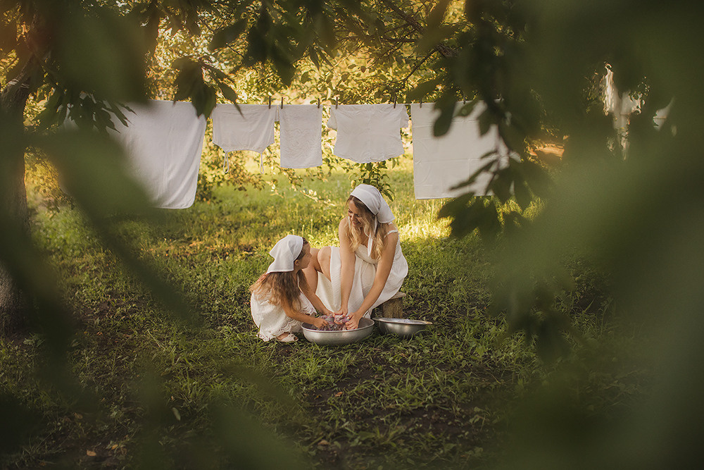 Большая стирка. Свадебный и семейный фотограф в Белгороде Евгения Курочкина