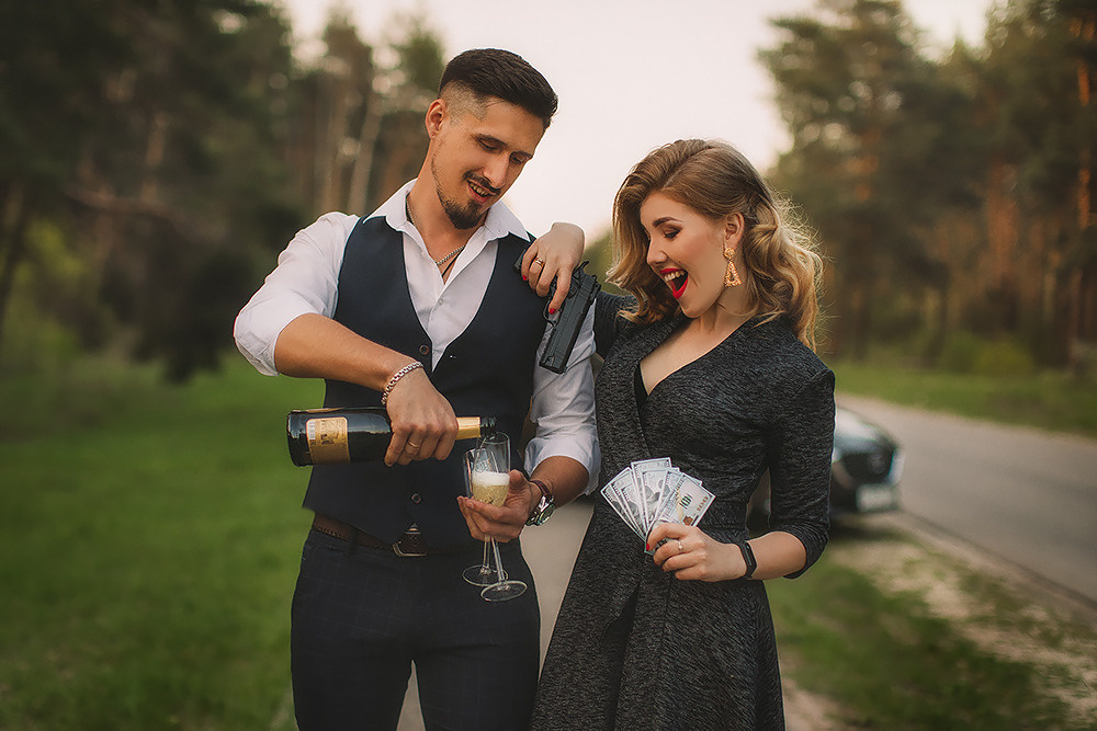 Бонни и Клайд. Свадебный и семейный фотограф в Белгороде Евгения Курочкина