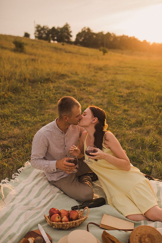 Летний закат. Свадебный и семейный фотограф в Белгороде Евгения Курочкина