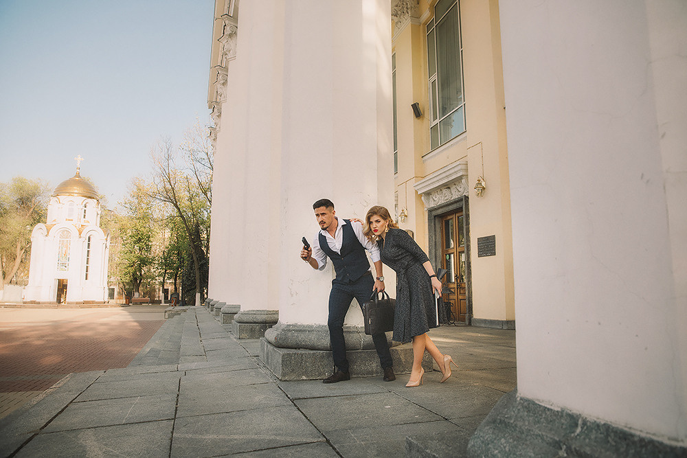 Бонни и Клайд. Свадебный и семейный фотограф в Белгороде Евгения Курочкина