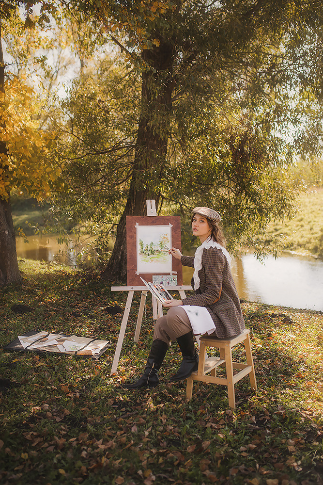 В усадьбе А. А. Фета. Свадебный и семейный фотограф в Белгороде Евгения Курочкина