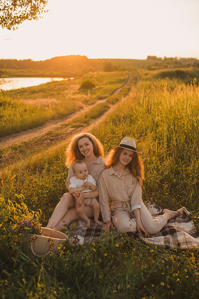 Мама Аня, Лиза и Макар. Свадебный и семейный фотограф в Белгороде Евгения Курочкина