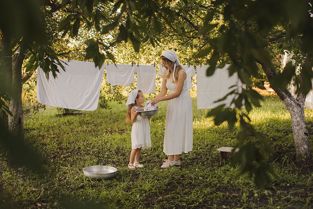 Большая стирка. Свадебный и семейный фотограф в Белгороде Евгения Курочкина