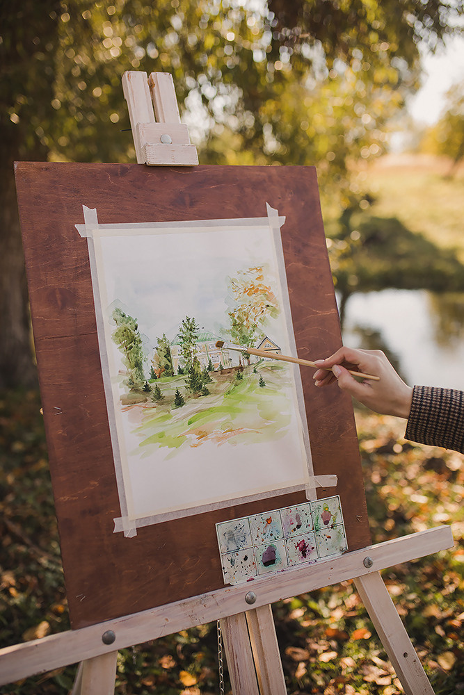 В усадьбе А. А. Фета. Свадебный и семейный фотограф в Белгороде Евгения Курочкина
