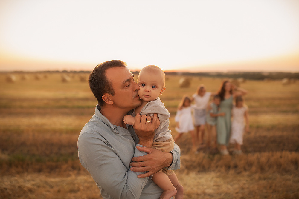 Большая и дружная семья. Свадебный и семейный фотограф в Белгороде Евгения Курочкина