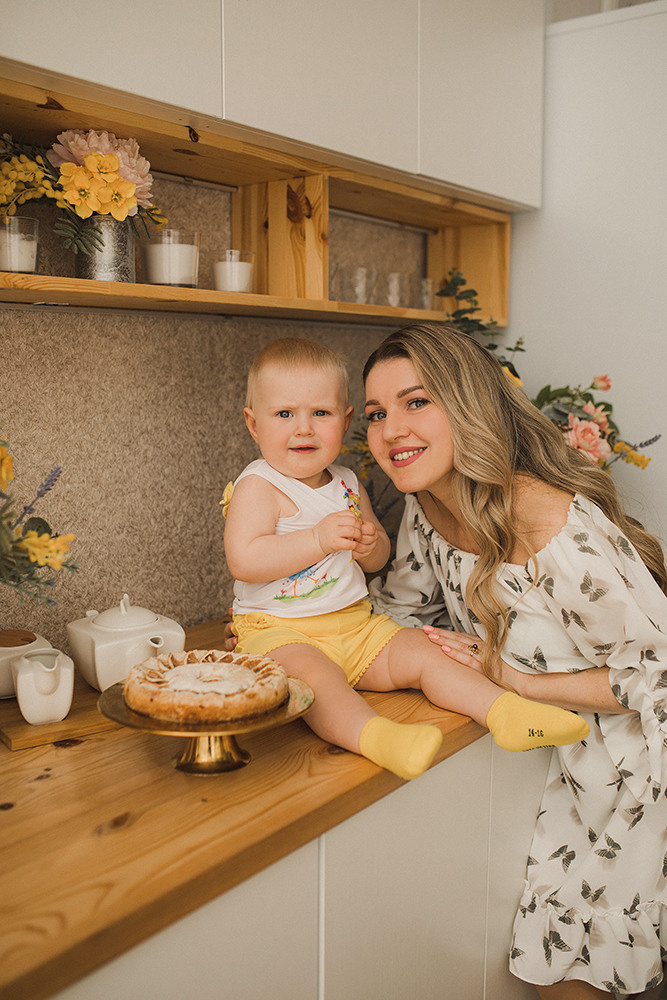 «Пасхальный купашки Настеньки». Свадебный и семейный фотограф в Белгороде Евгения Курочкина