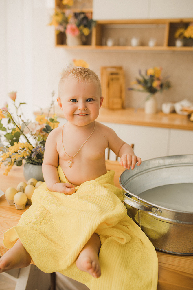 «Пасхальный купашки Настеньки». Свадебный и семейный фотограф в Белгороде Евгения Курочкина