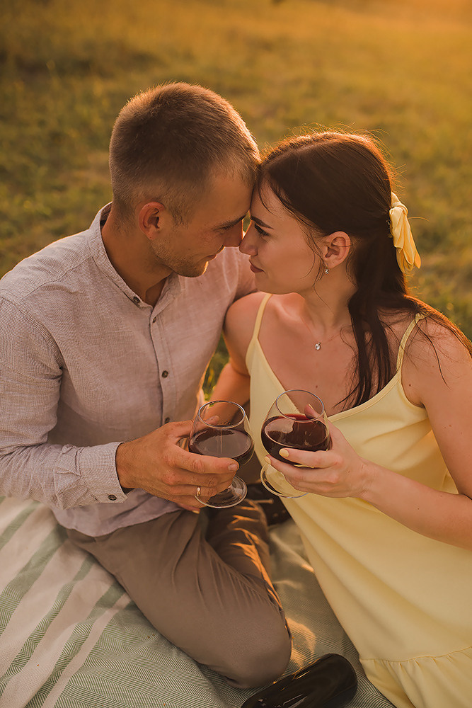 Летний закат. Свадебный и семейный фотограф в Белгороде Евгения Курочкина