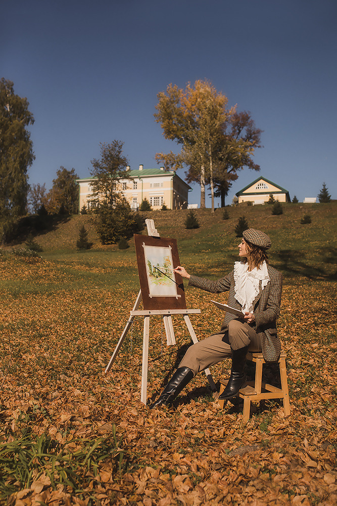 В усадьбе А. А. Фета. Свадебный и семейный фотограф в Белгороде Евгения Курочкина