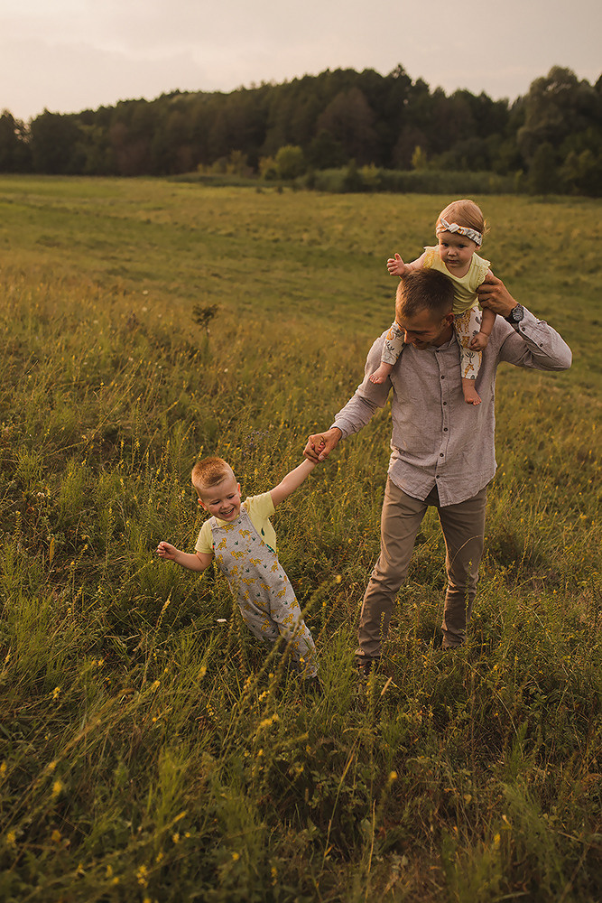 Летний закат. Свадебный и семейный фотограф в Белгороде Евгения Курочкина