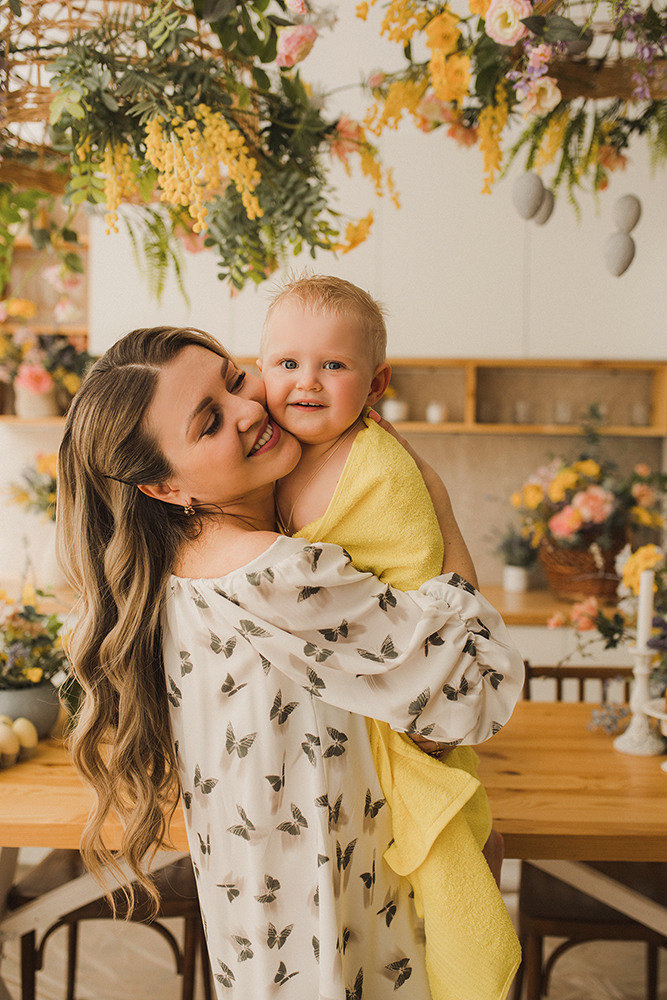 «Пасхальный купашки Настеньки». Свадебный и семейный фотограф в Белгороде Евгения Курочкина