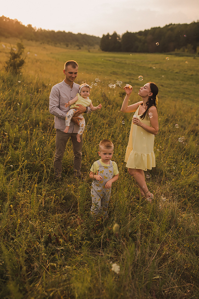 Летний закат. Свадебный и семейный фотограф в Белгороде Евгения Курочкина